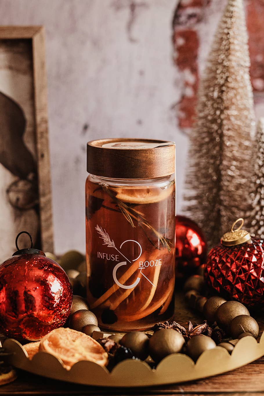 Infuse & Booze - Old St. Nick Fashioned 