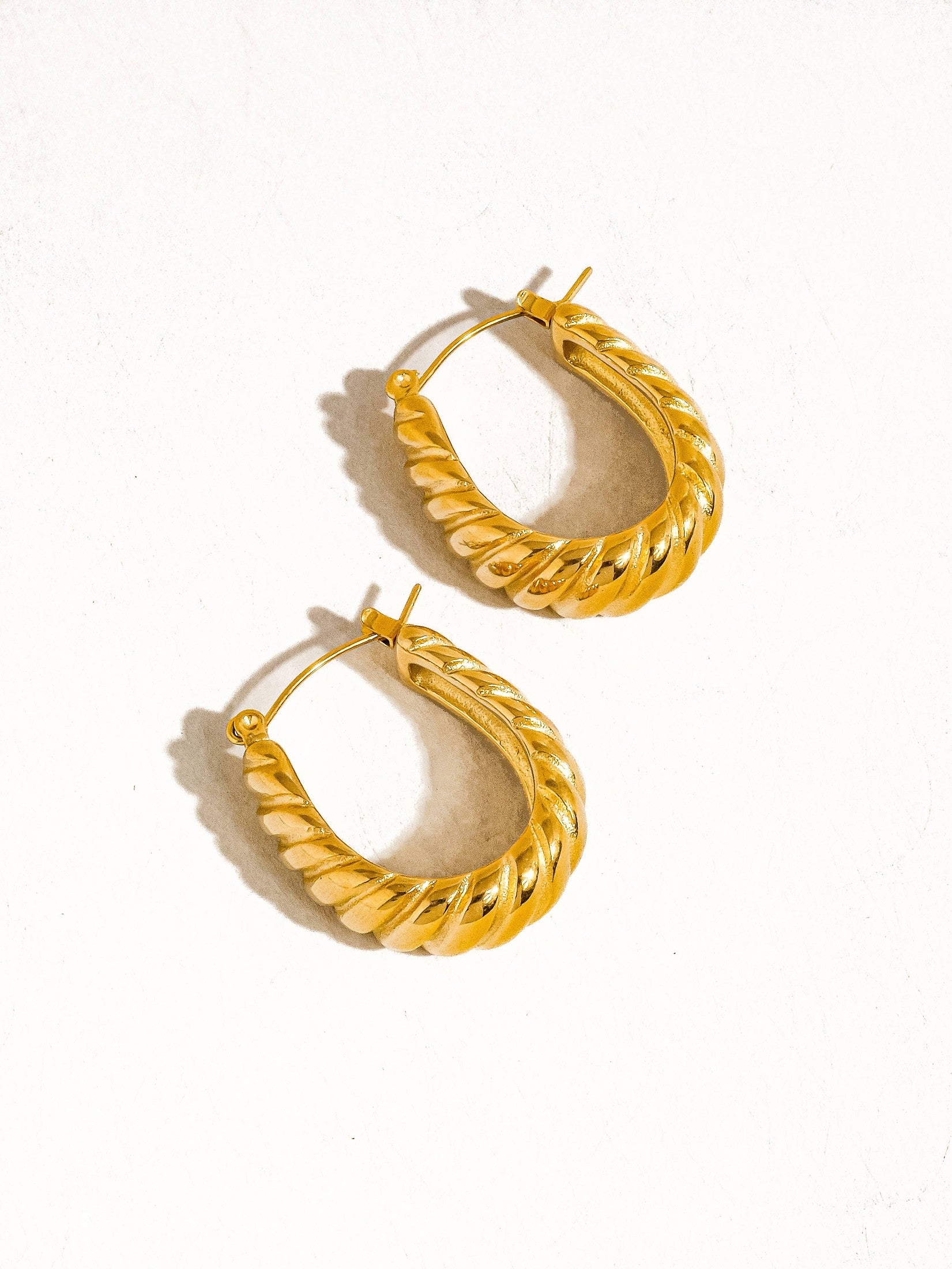 Jordyn Croissant Hoop Earring Earrings