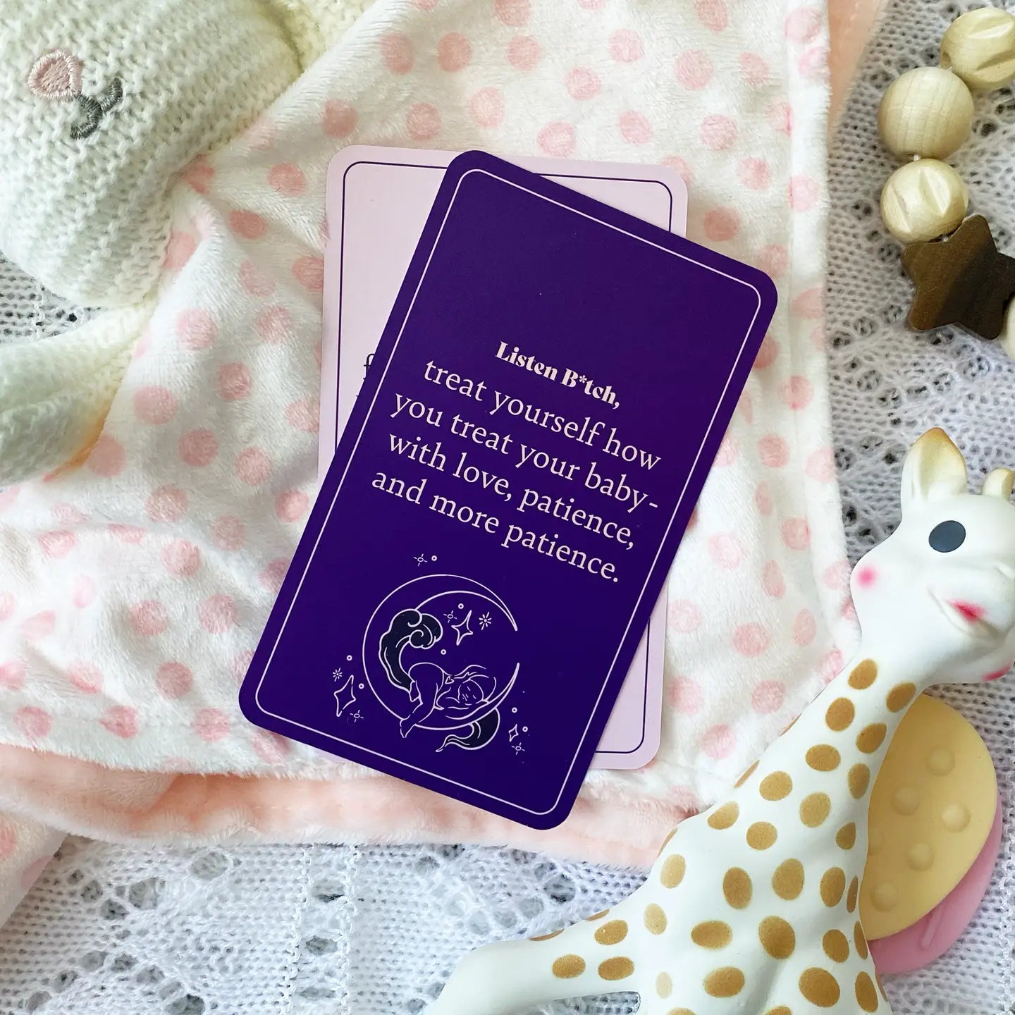 Listen B*tch Cards- New Mom Edition Games + Playing Cards
