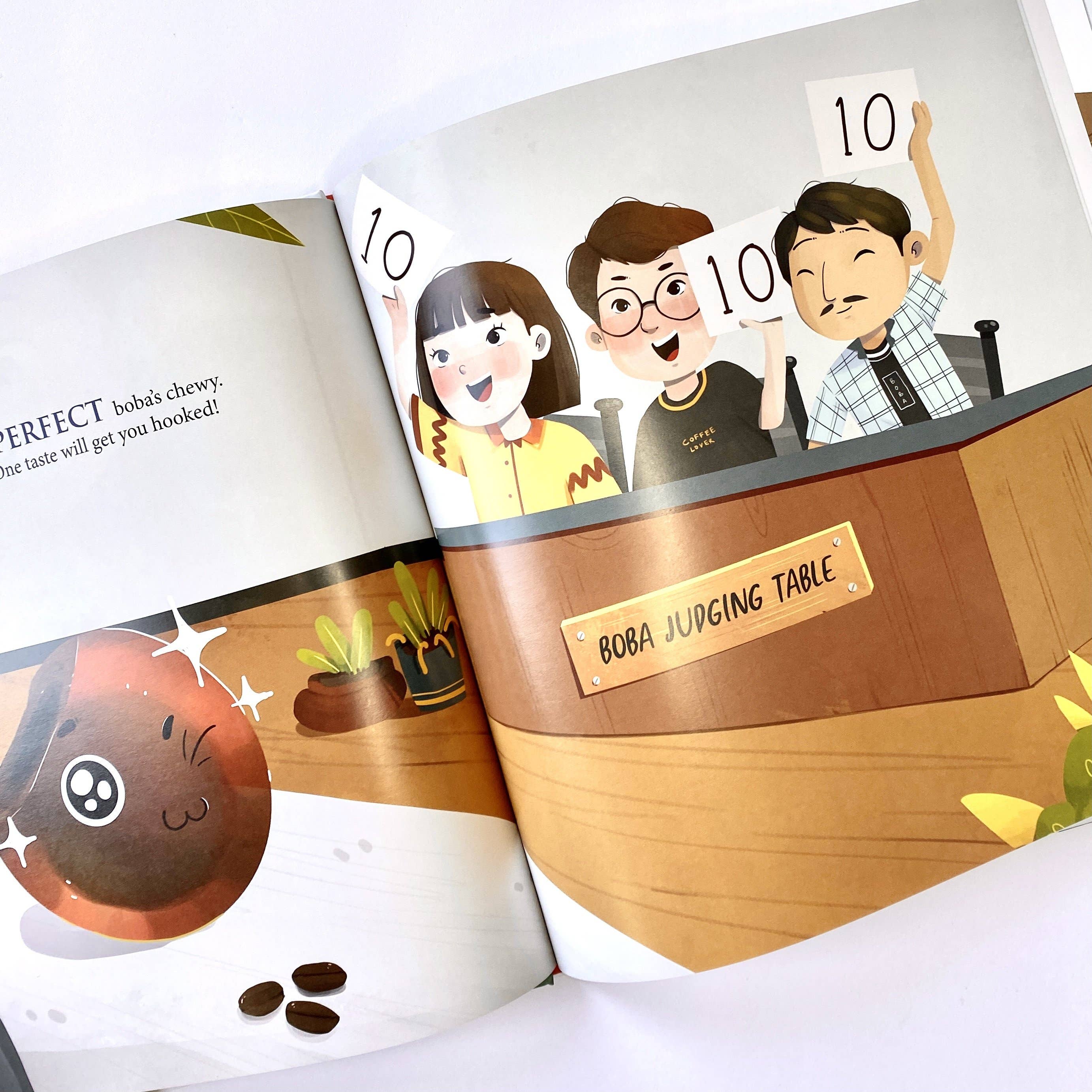 Lychee Press - I love BOBA! - The First Children's Book about Bubble Tea 