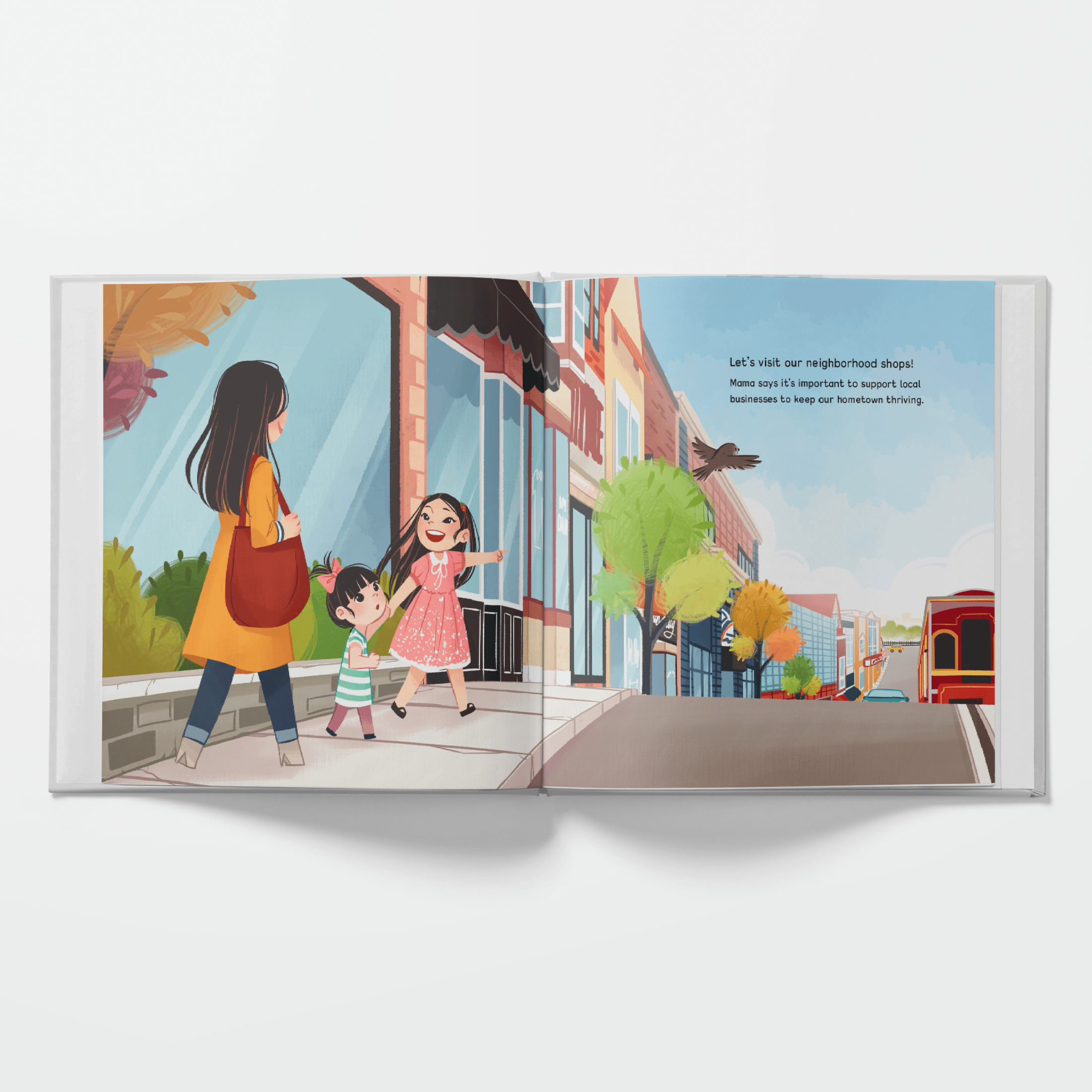 Lychee Press - We Shop Small - A Children's Book on Community & Connection 