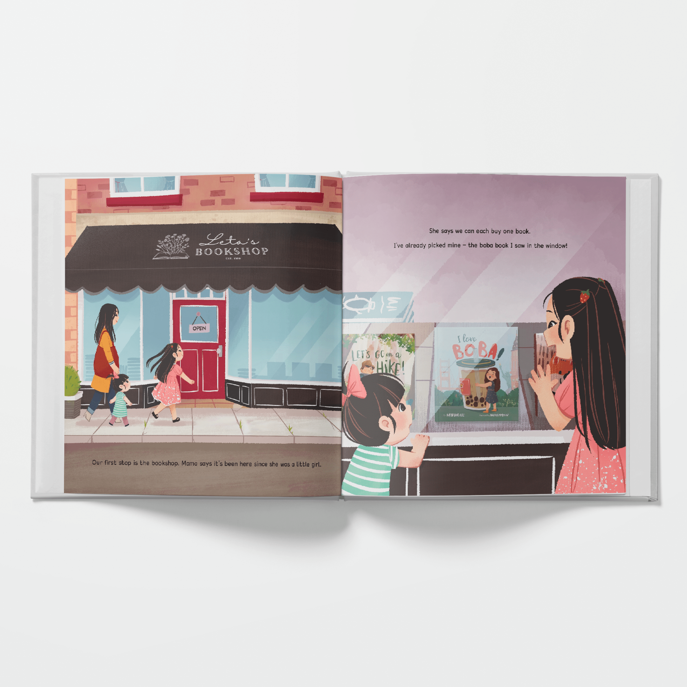 Lychee Press - We Shop Small - A Children's Book on Community & Connection 