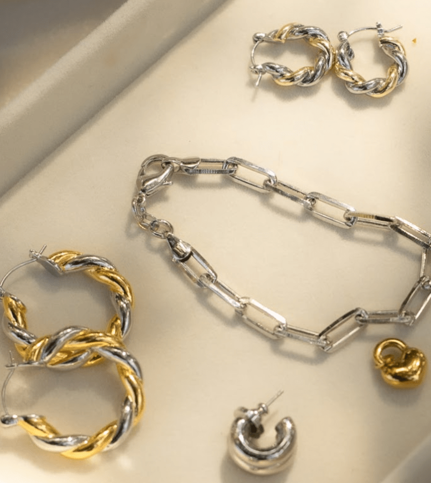 Matilde Mixed Metal Earrings