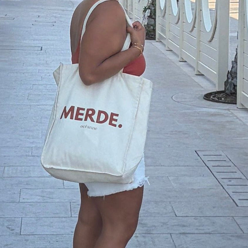 Merde. Tote Bags + Pouches