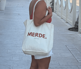 Merde. Tote Bags + Pouches