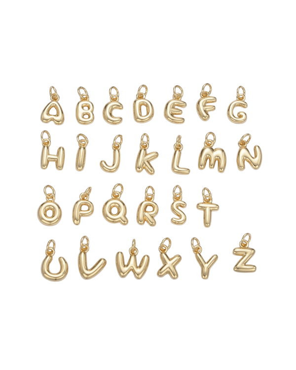 Mini Bubble Letter Charms Charms