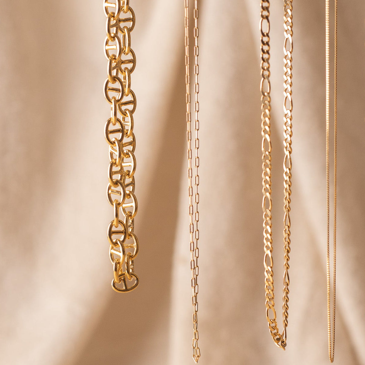 Mini Paperclip Chain Necklaces