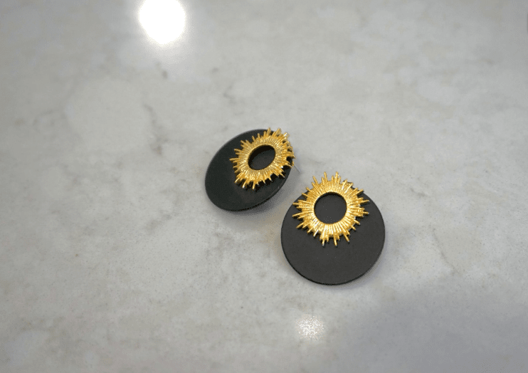 Moonburst Earrings - Eclipse 2024 Earrings