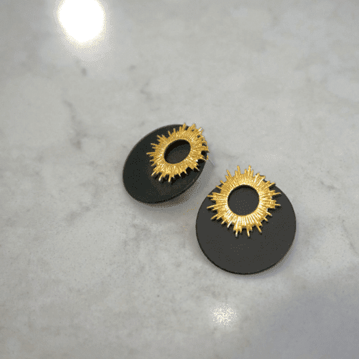 Moonburst Earrings - Eclipse 2024 Earrings