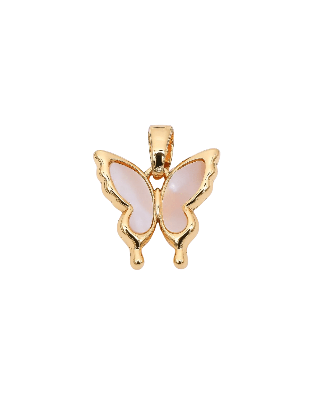 Mother of Pearl Butterfly Charm Charms