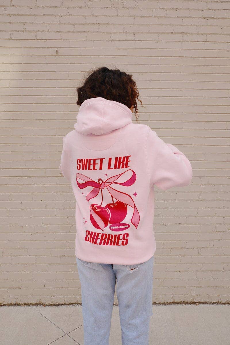 Mure and Grand - Sweet like Cherries Graphic Hoodie 