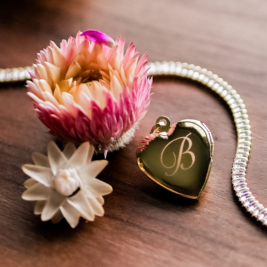 My Heart Locket engraved Engraved