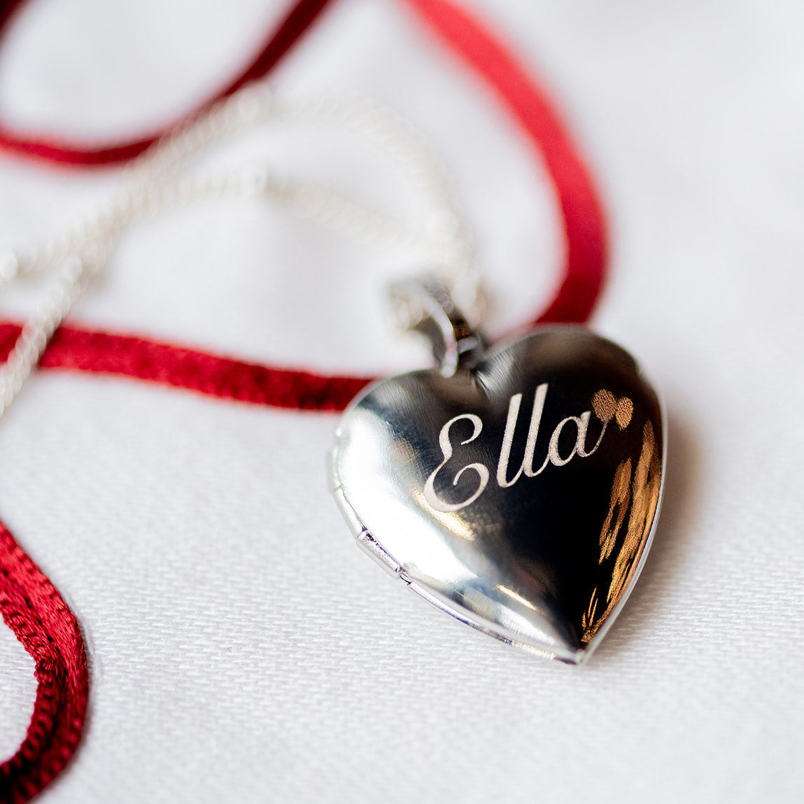 My Heart Locket engraved Necklaces