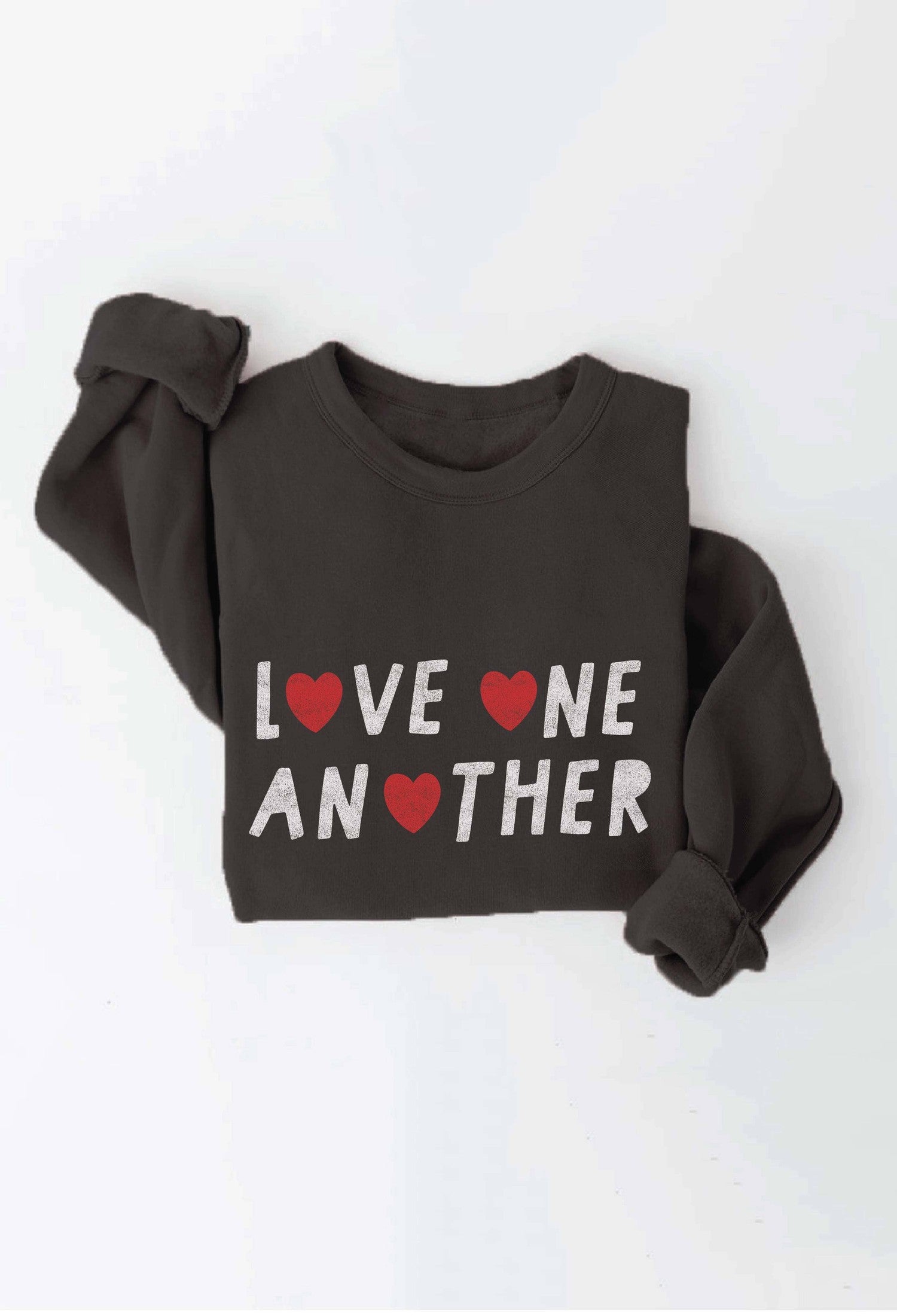 OAT COLLECTIVE - LOVE ONE ANOTHER Graphic Sweatshirt 