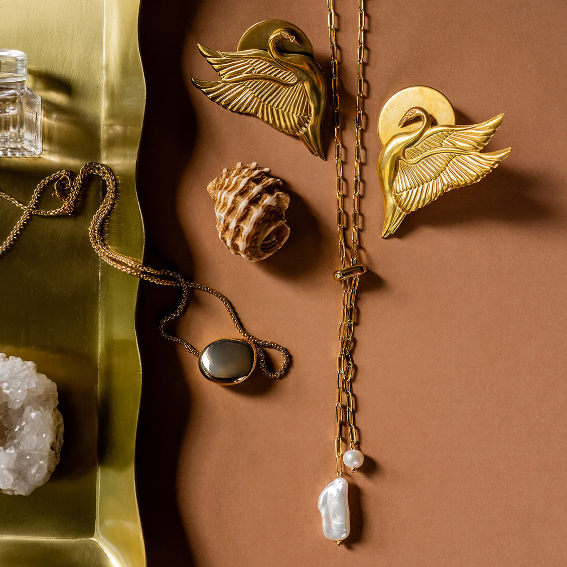 Ophélia Pearl Bolo Necklaces