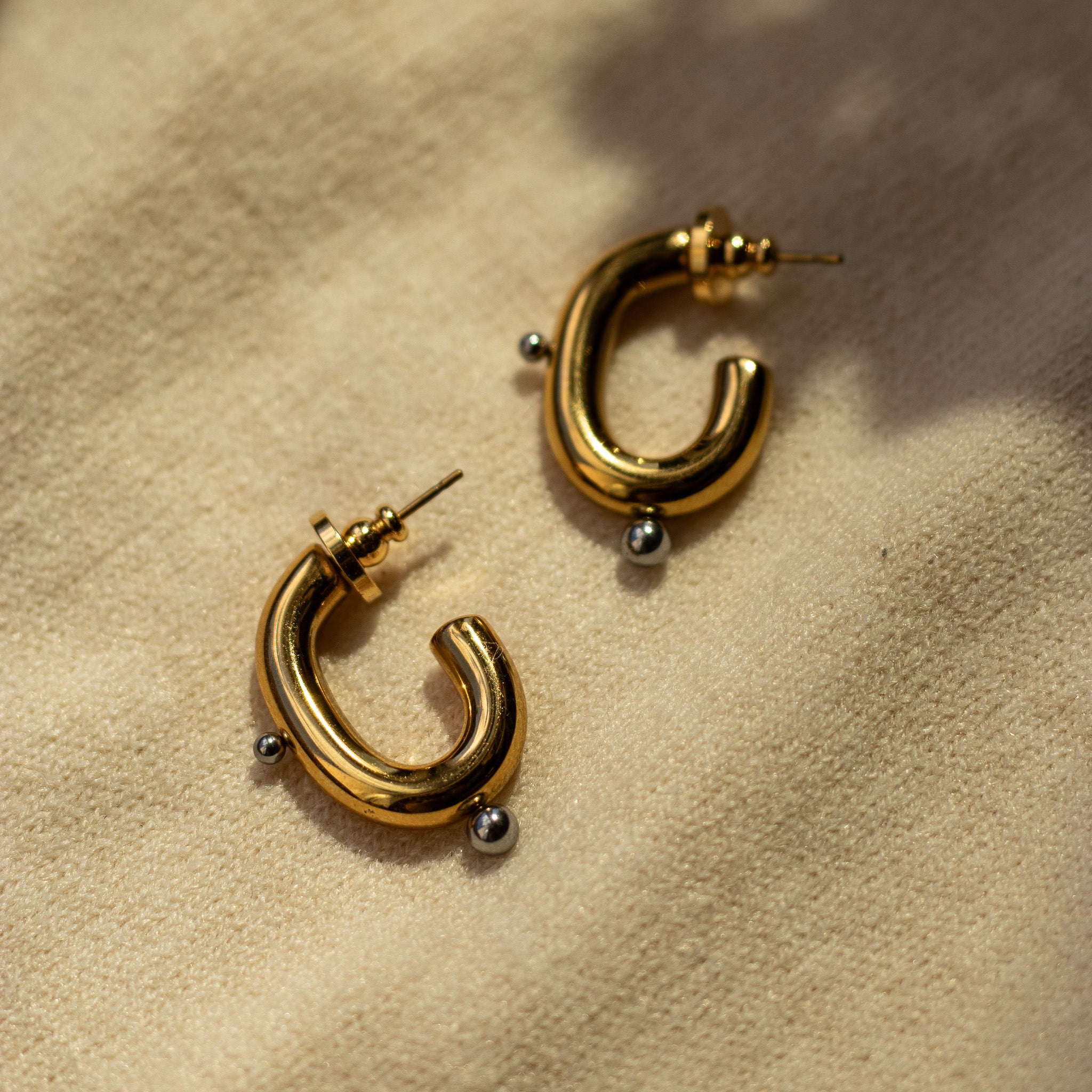 Orphée Drop Hoops Earrings