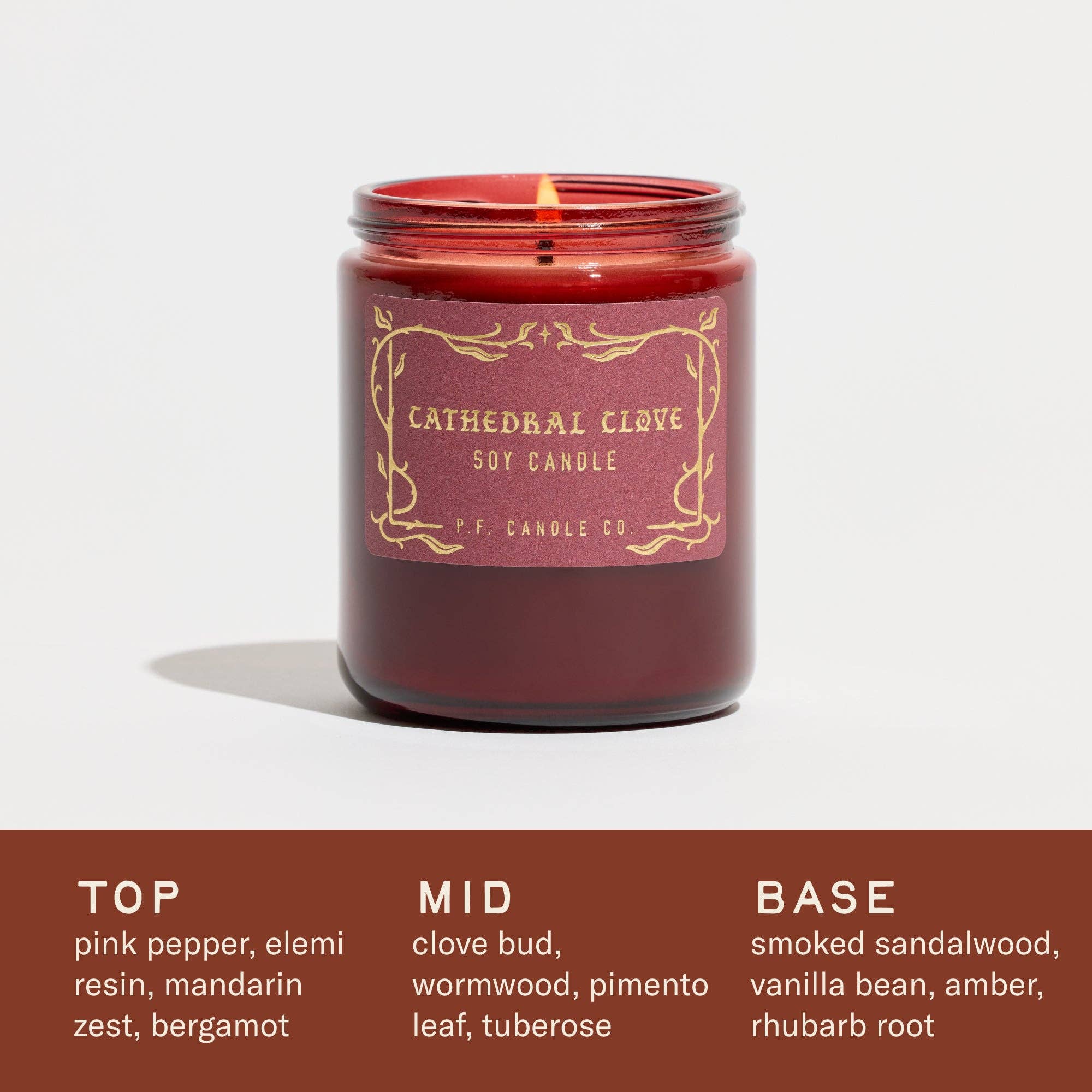 P.F. Candle Co. - Cathedral Clove– Standard Candle 