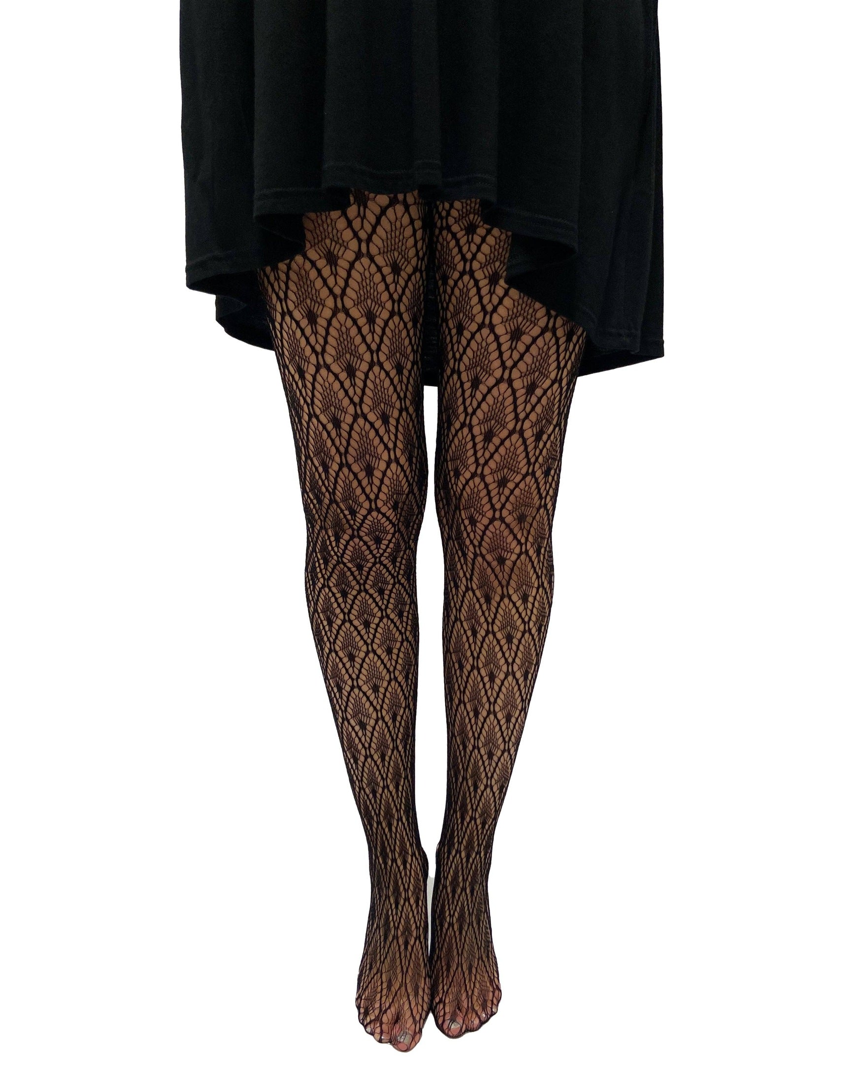 Pamela Mann - Peacock Feather Net Tights 