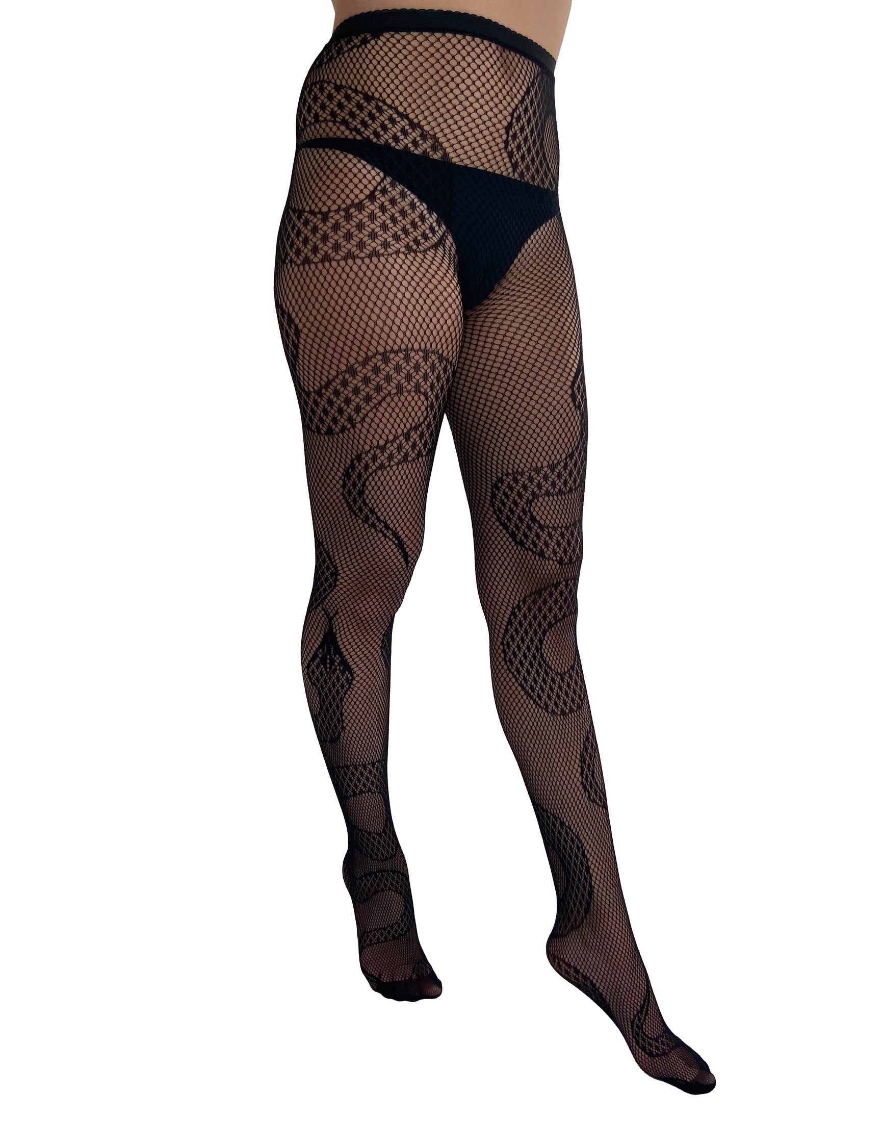 Pamela Mann - Snake Net Tights 