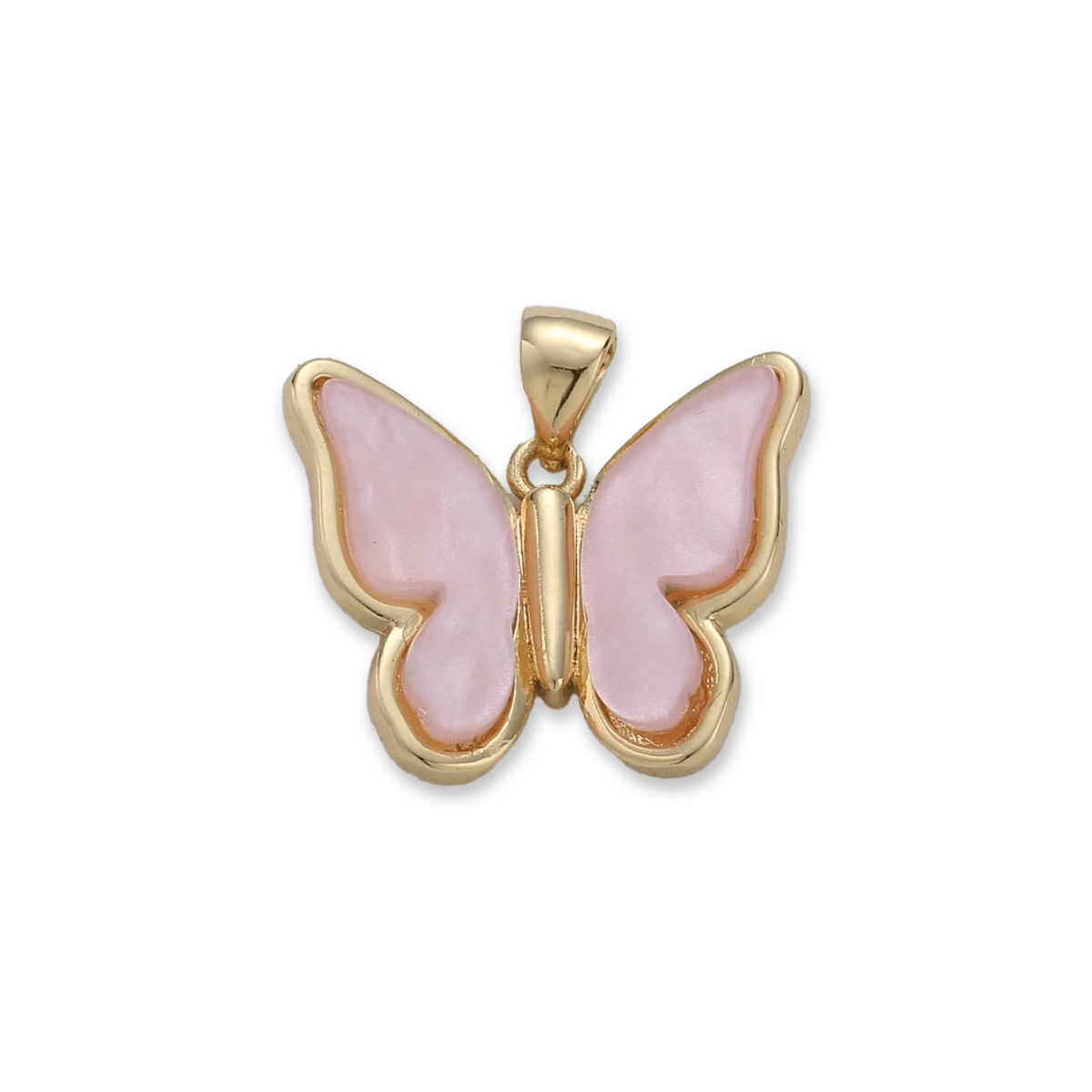 Pink Butterfly Charm Charms