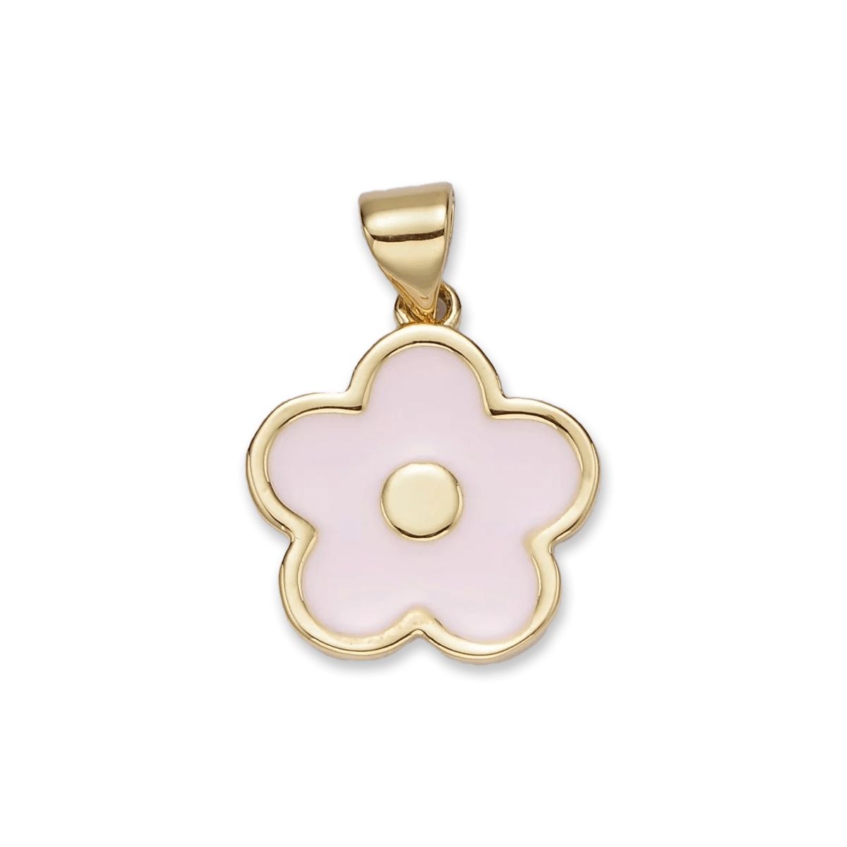 Pink Flower Charm Charms