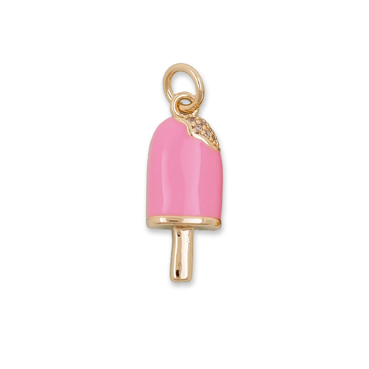 Pink Popsicle Charm Charms