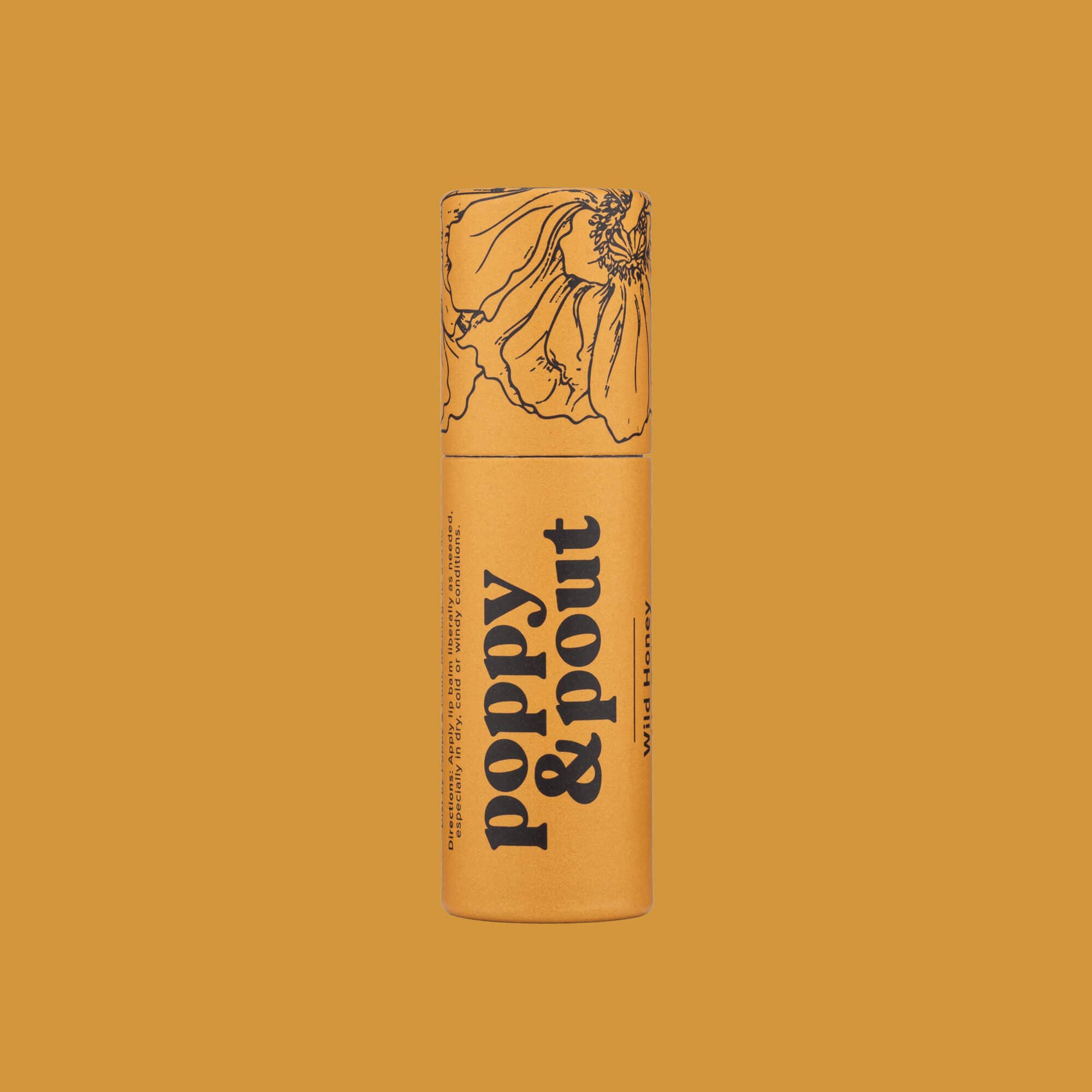 Poppy & Pout - Lip Balm, Wild Honey 