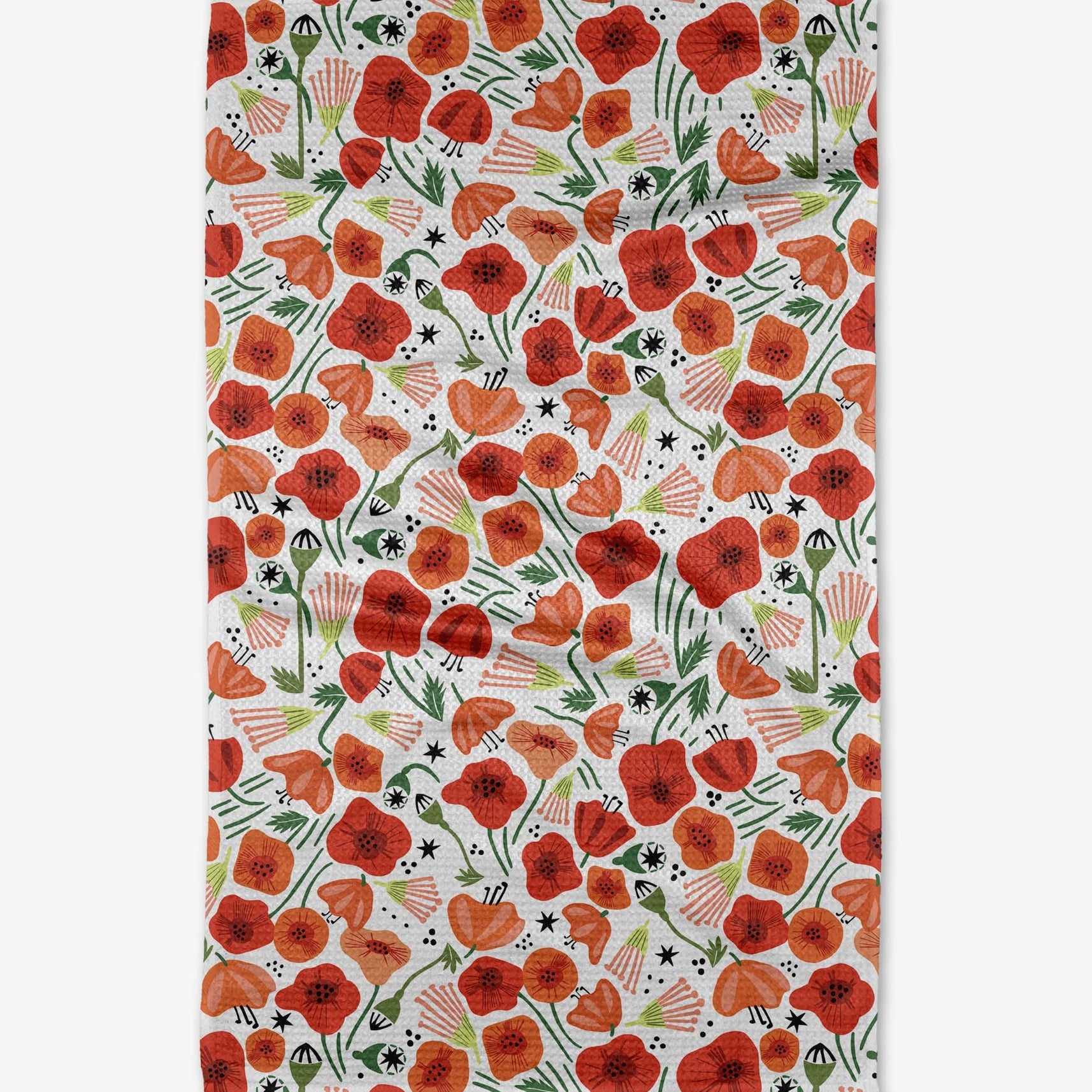 Poppy Power Tea Towel Kitchen + Drinkware