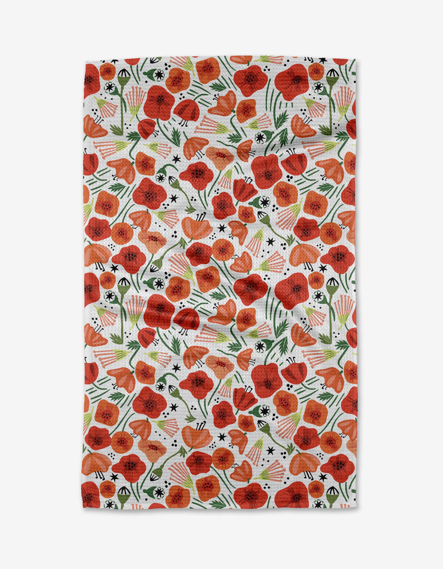 Poppy Power Tea Towel Kitchen + Drinkware