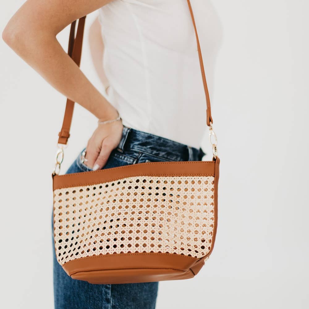 Pretty Simple - Bryce Woven Bucket Bag 