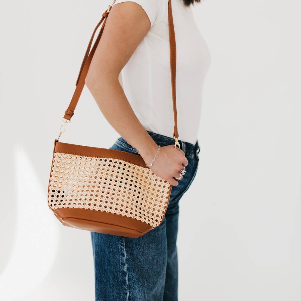 Pretty Simple - Bryce Woven Bucket Bag 