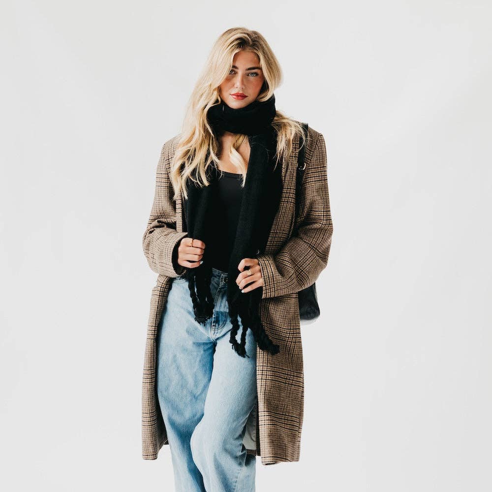 Pretty Simple - Twyla Twisted Tassel Scarf 