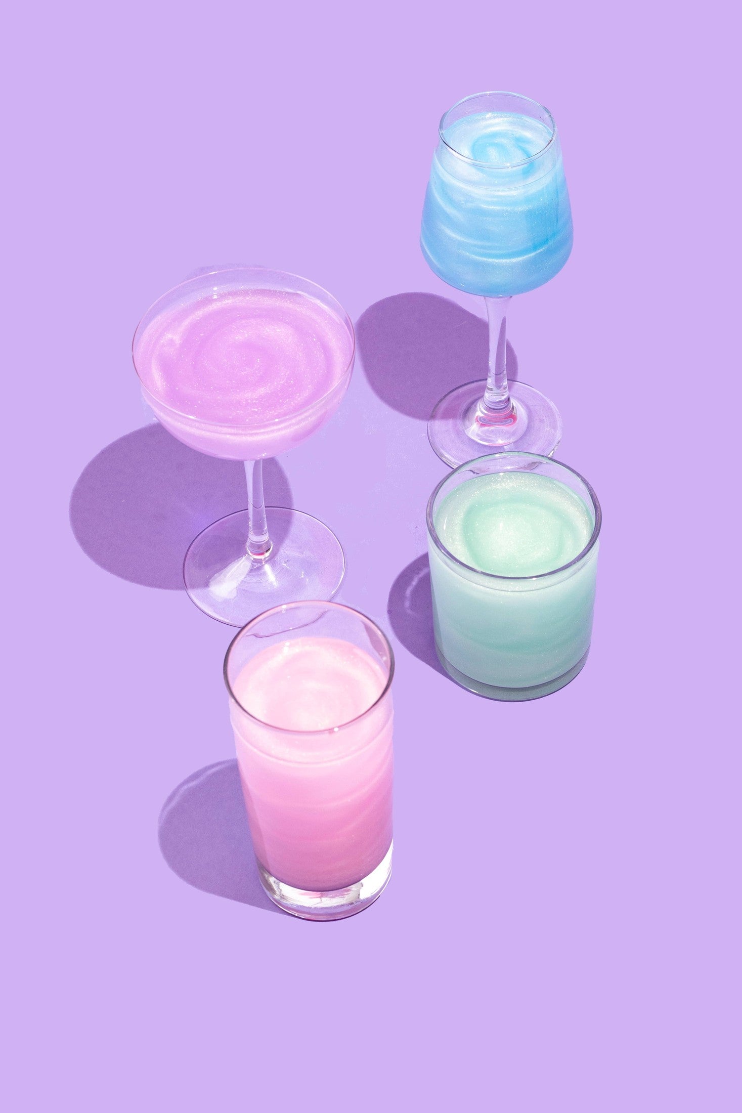 Prism Cotton Candy Drink Glitter Bombs Eat + Drink