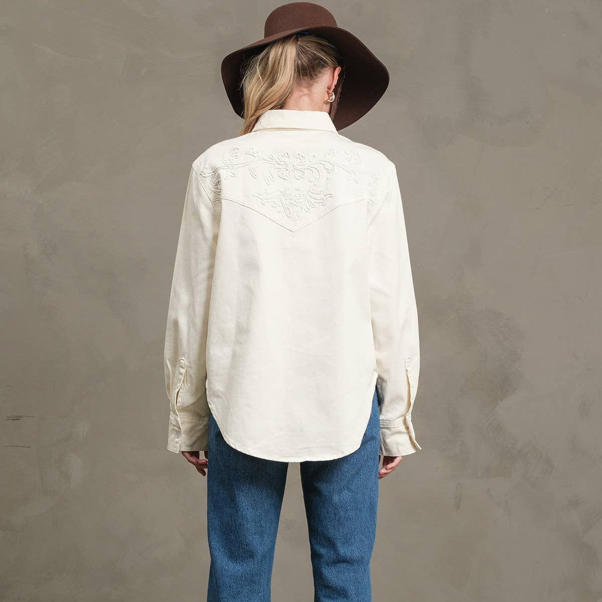 RAISONNEL - Embroidered Western Shirt - RT1139 