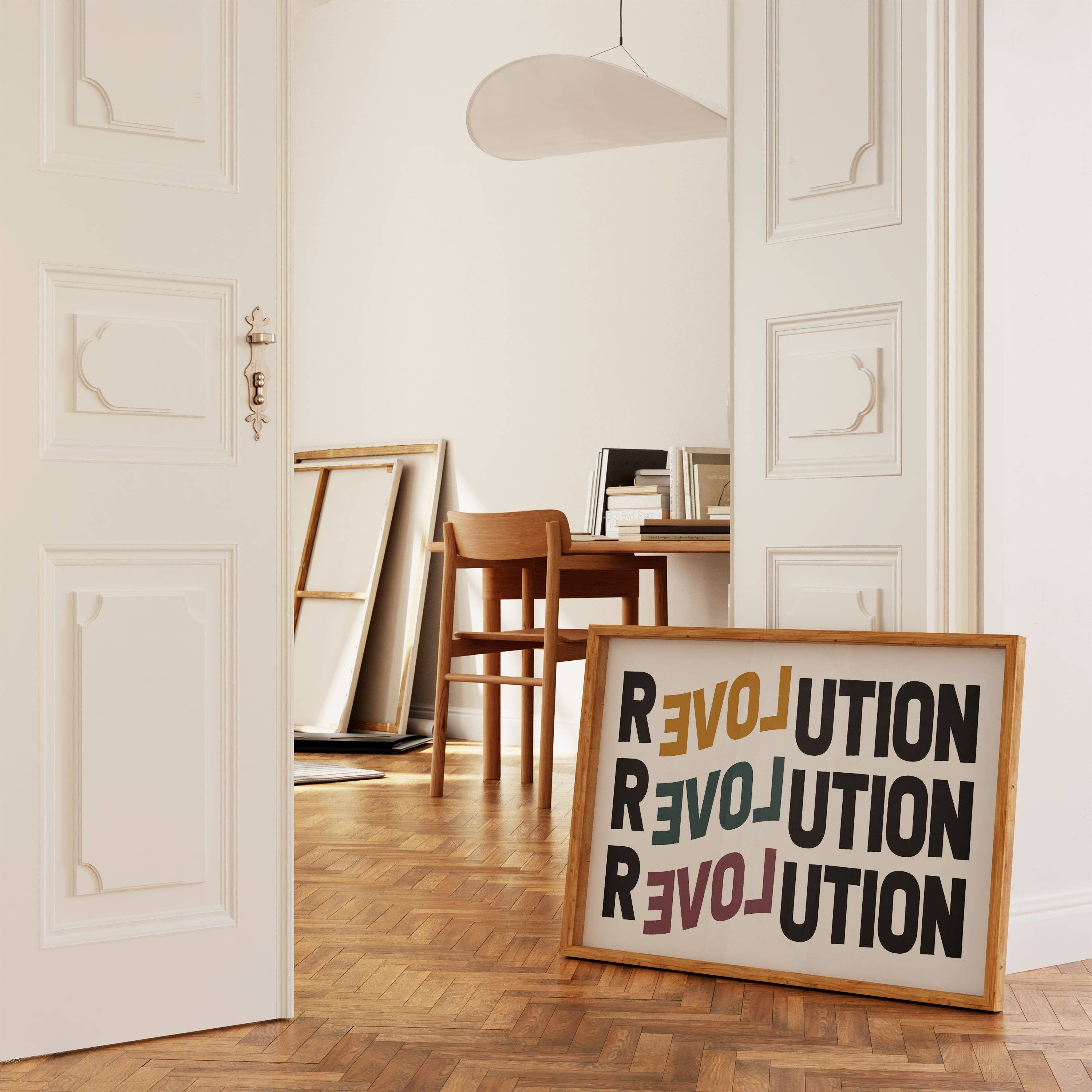 Revolution Print Home Decor