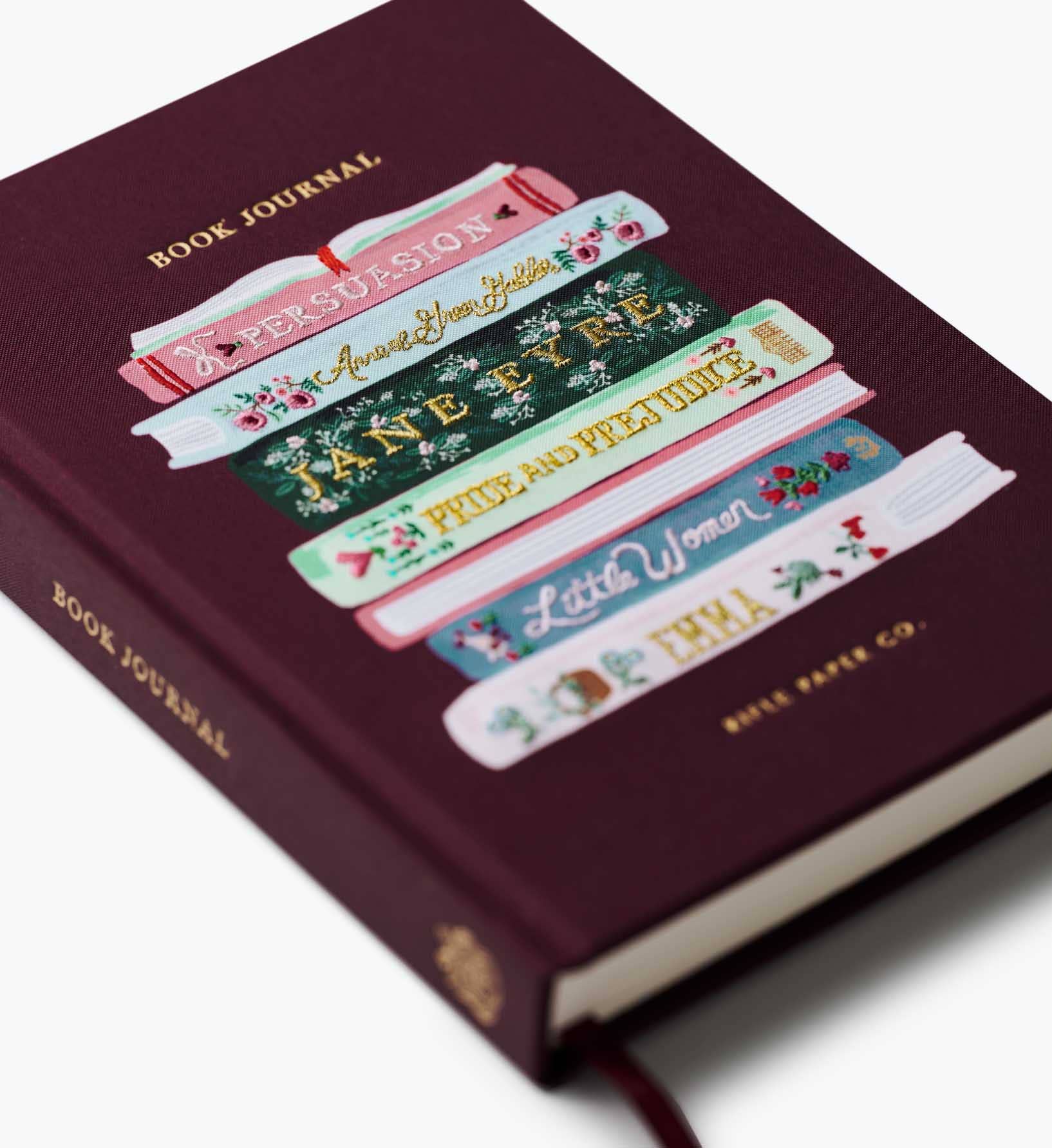 Rifle Paper Co. - Ladies Night Book Club Embroidered Book Journal 