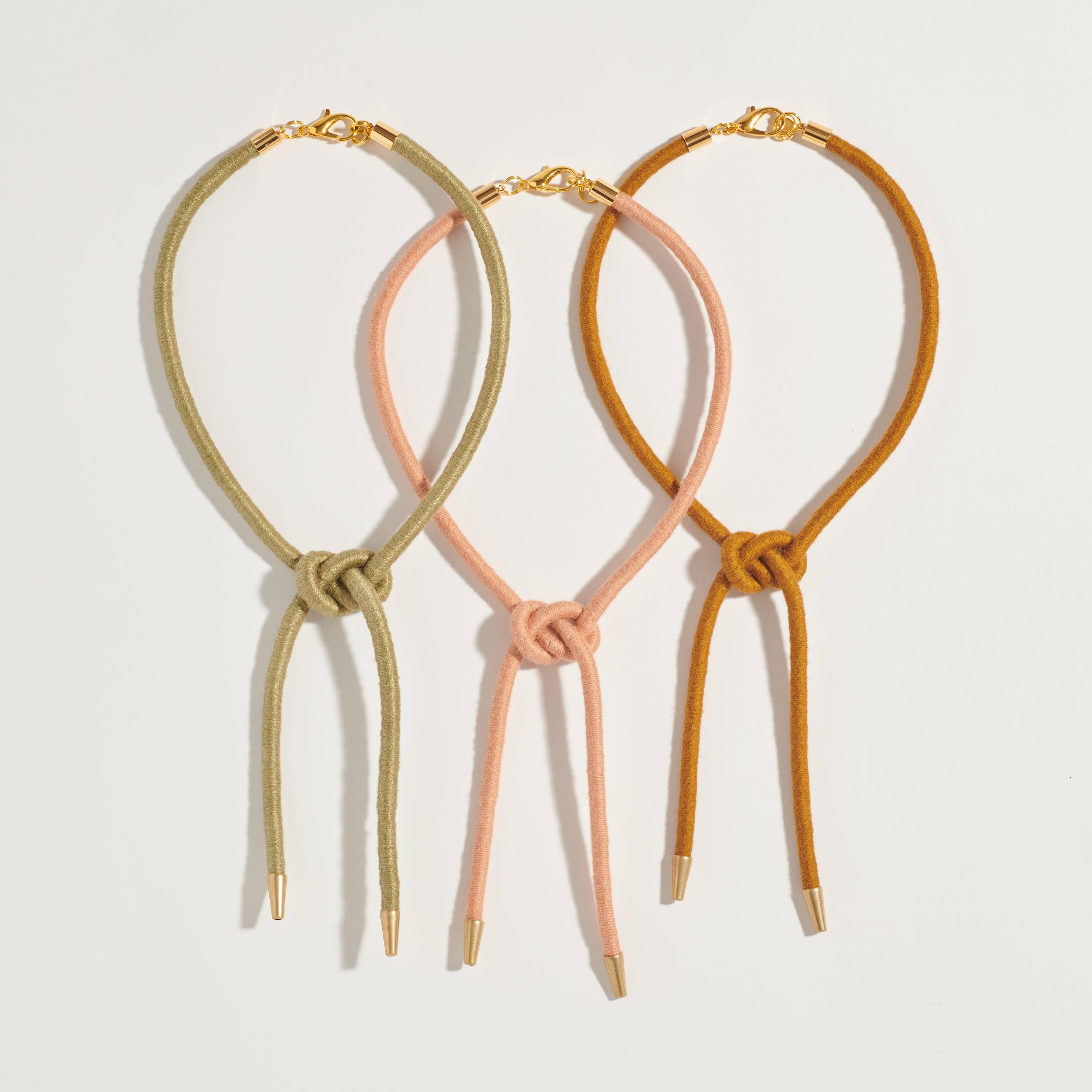 SASHA - Shoelace Square Knot Bolo 