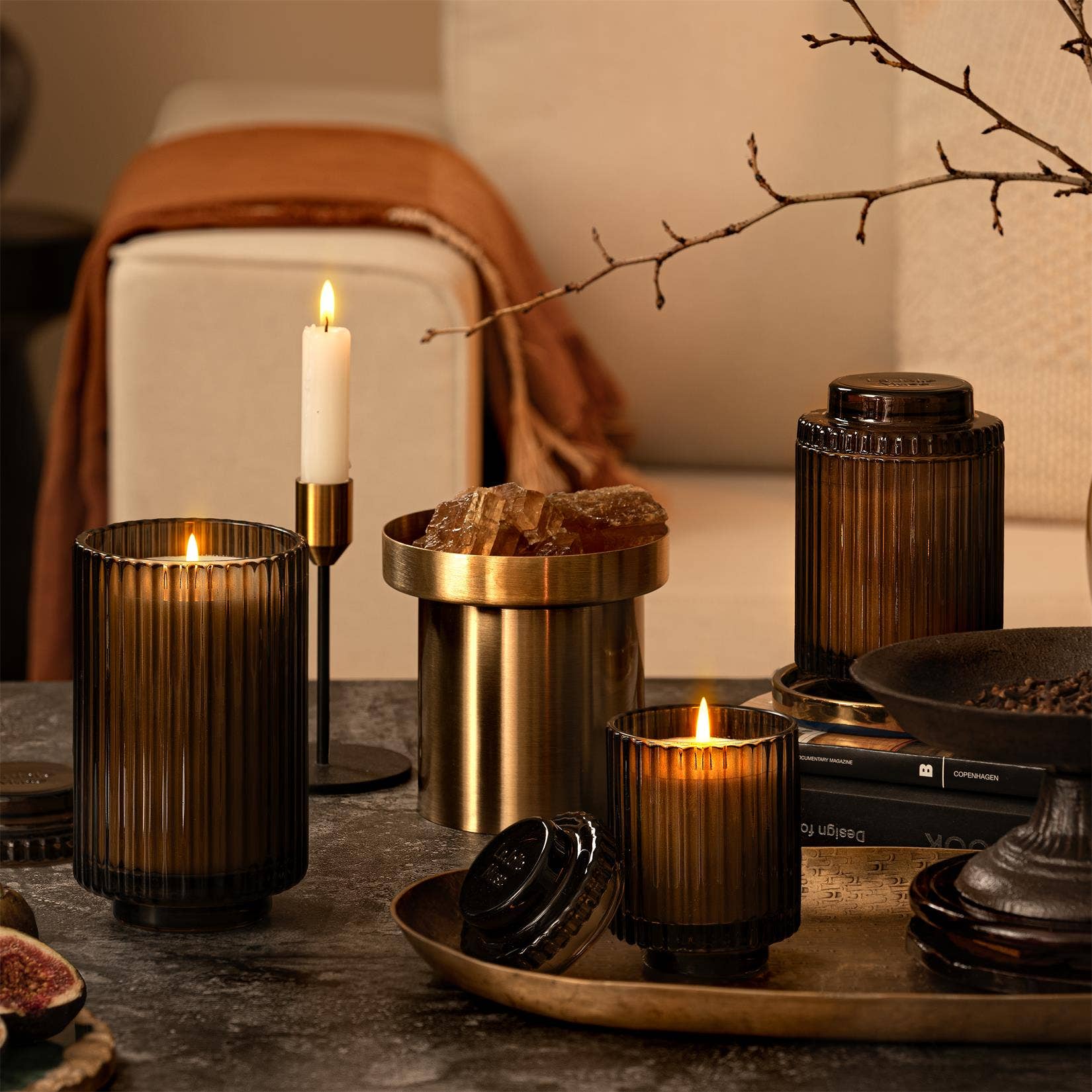 Santal Himalayan Candle Candles + Incense