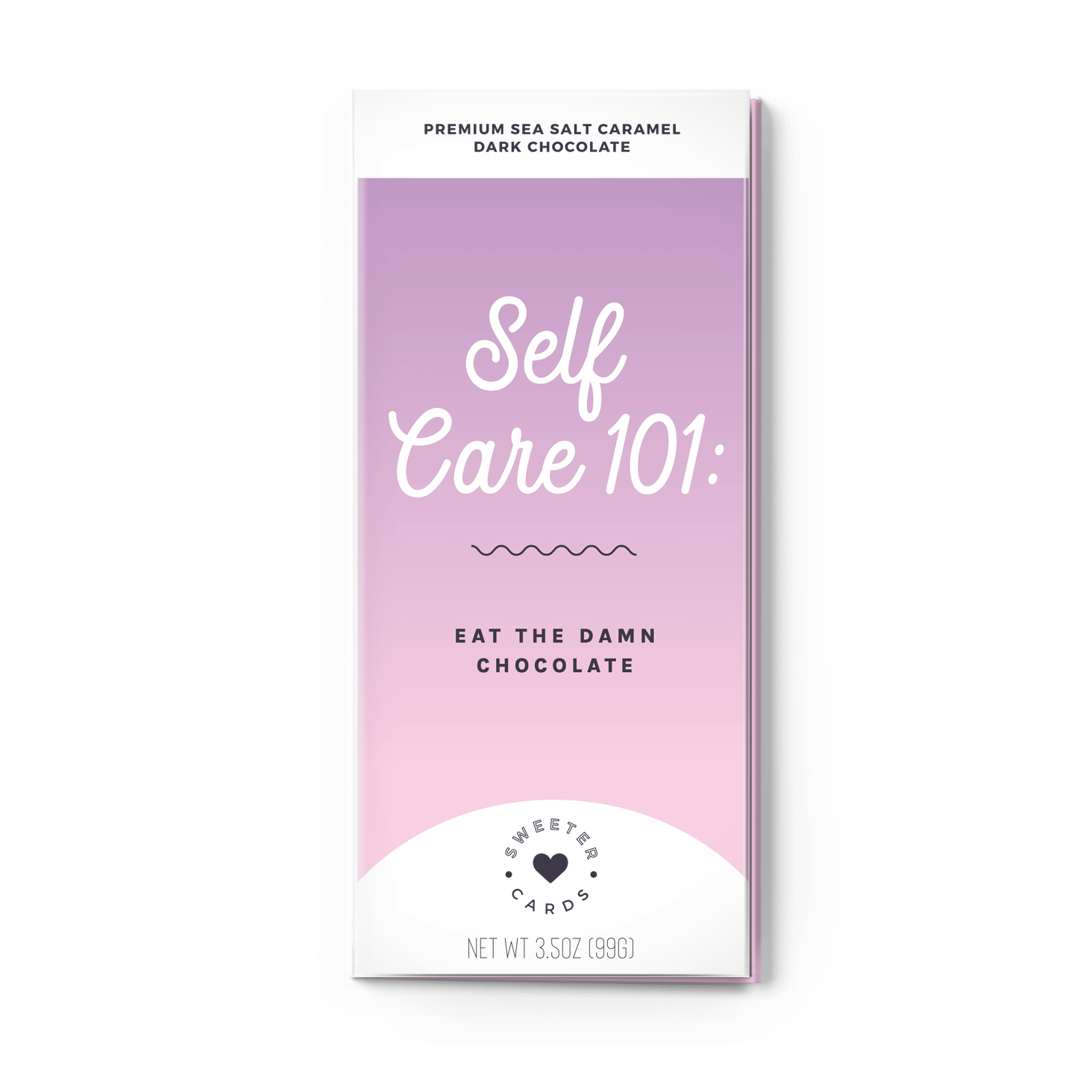 Self Care Chocolate Bar and Greeting Card Eat + Drink