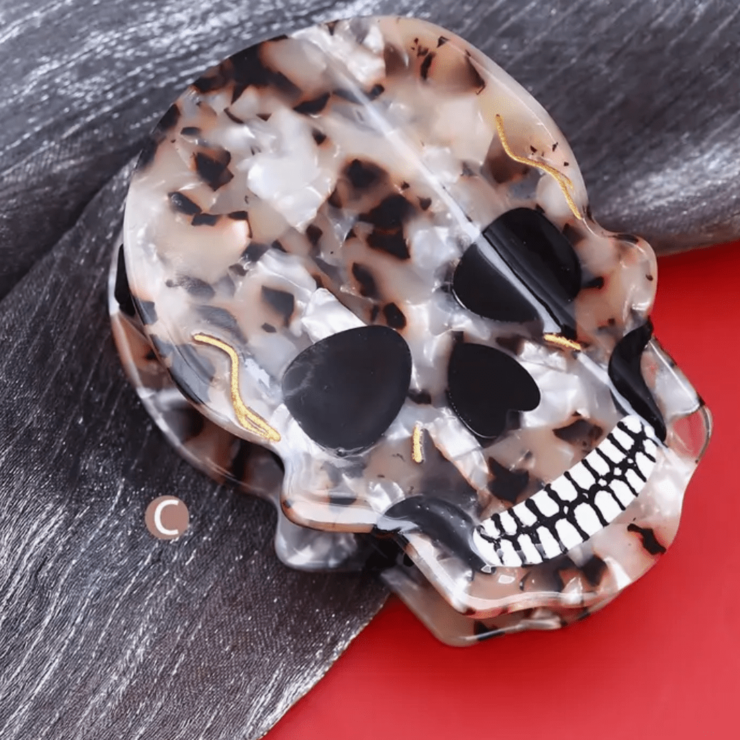 Skull Hair Clip Hair Accessories