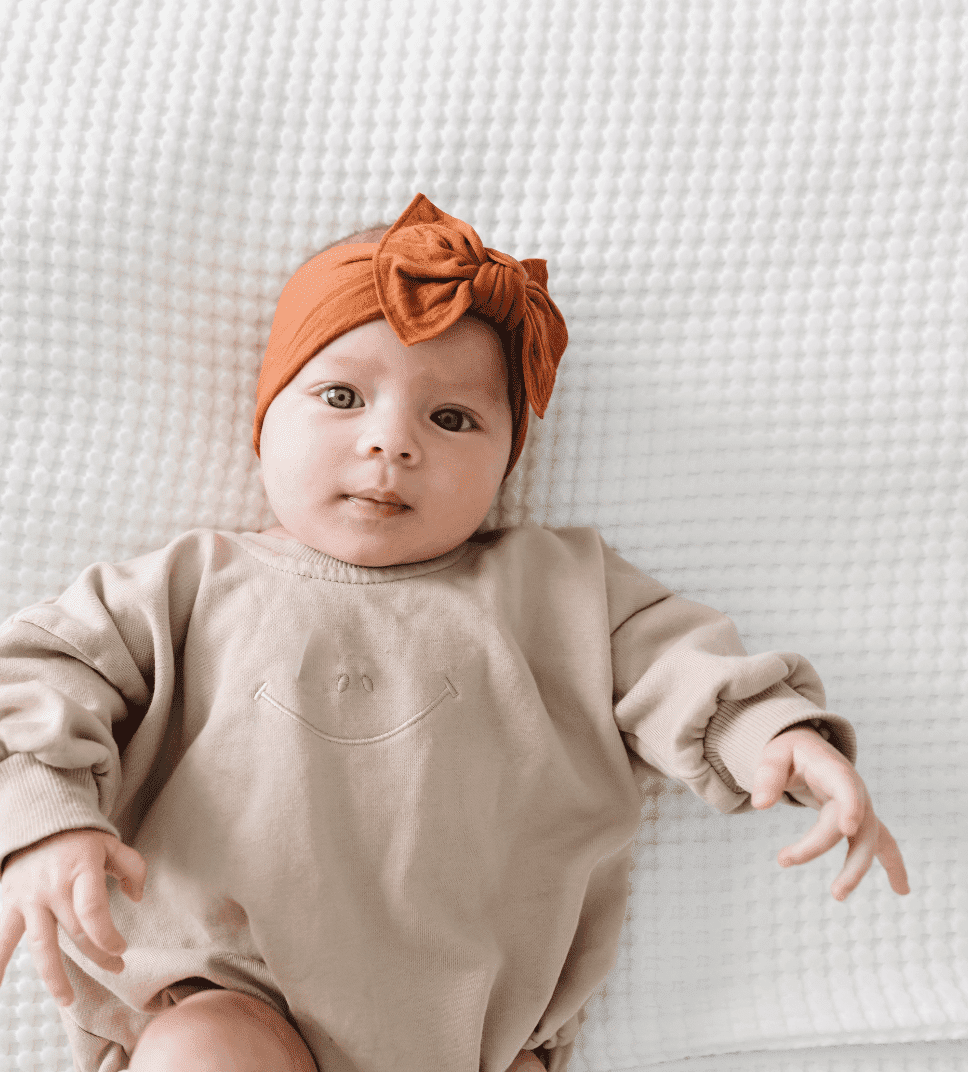 Soft Nylon Baby Headband: Clay Babies + Kids