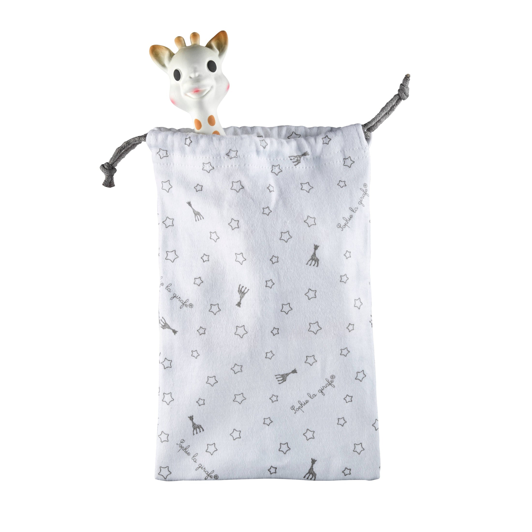 Sophie la Girafe by Calisson Toys. - Sophie la girafe And her pouch 