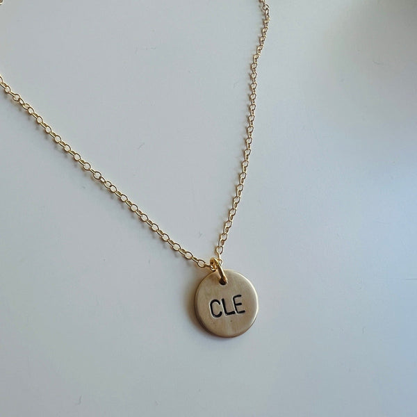 Stamped CLE Tag