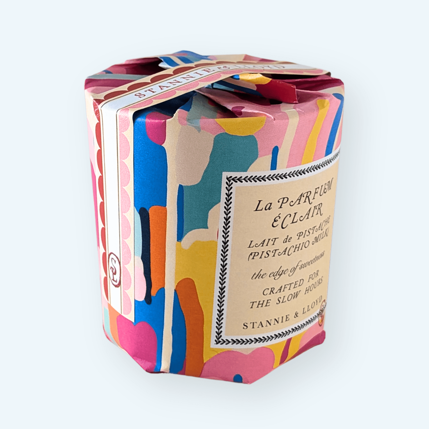 Stannie & Lloyd - Gift Wrap Candle - Happy Abstract 