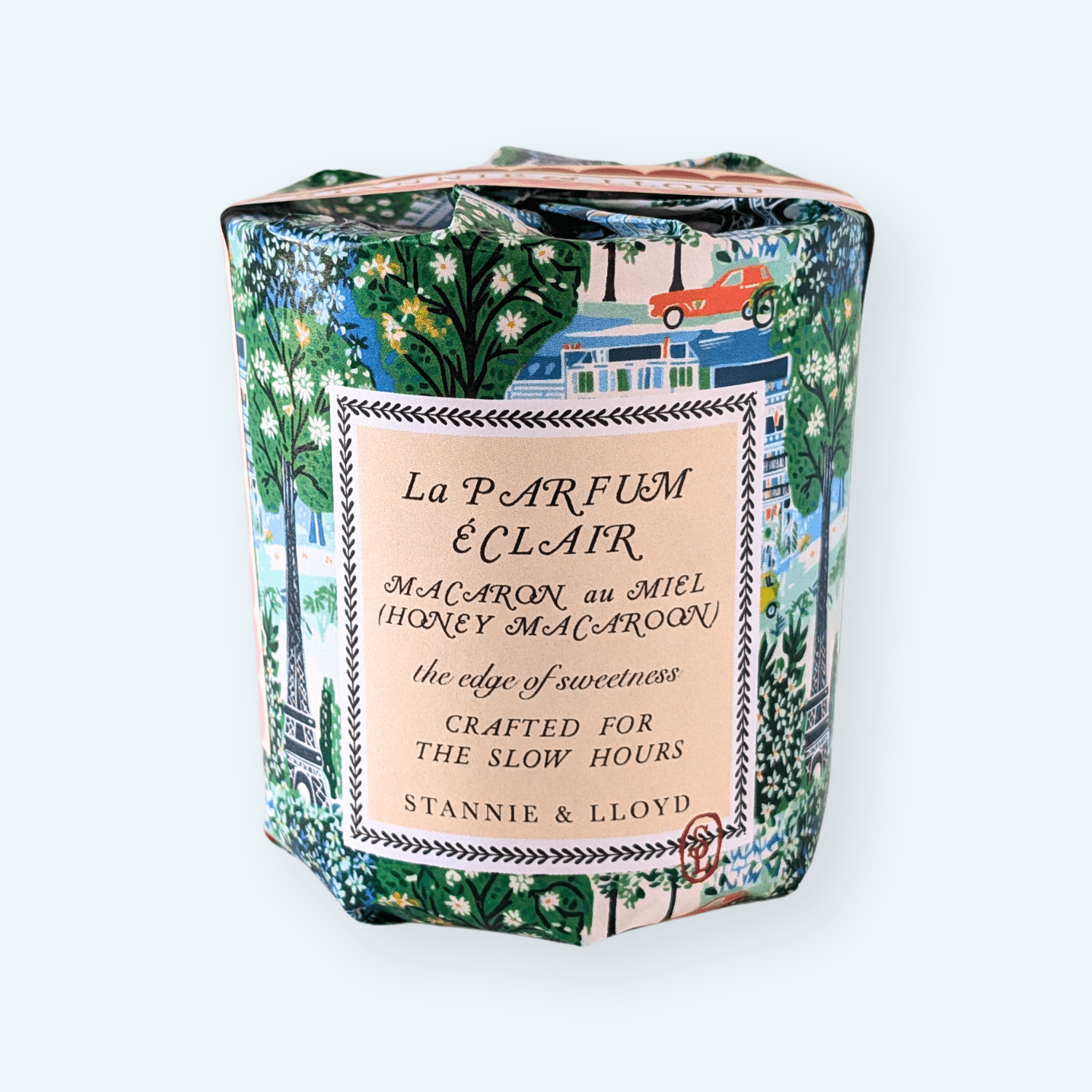 Stannie & Lloyd - Gift Wrap Candle - Paris Afternoon 