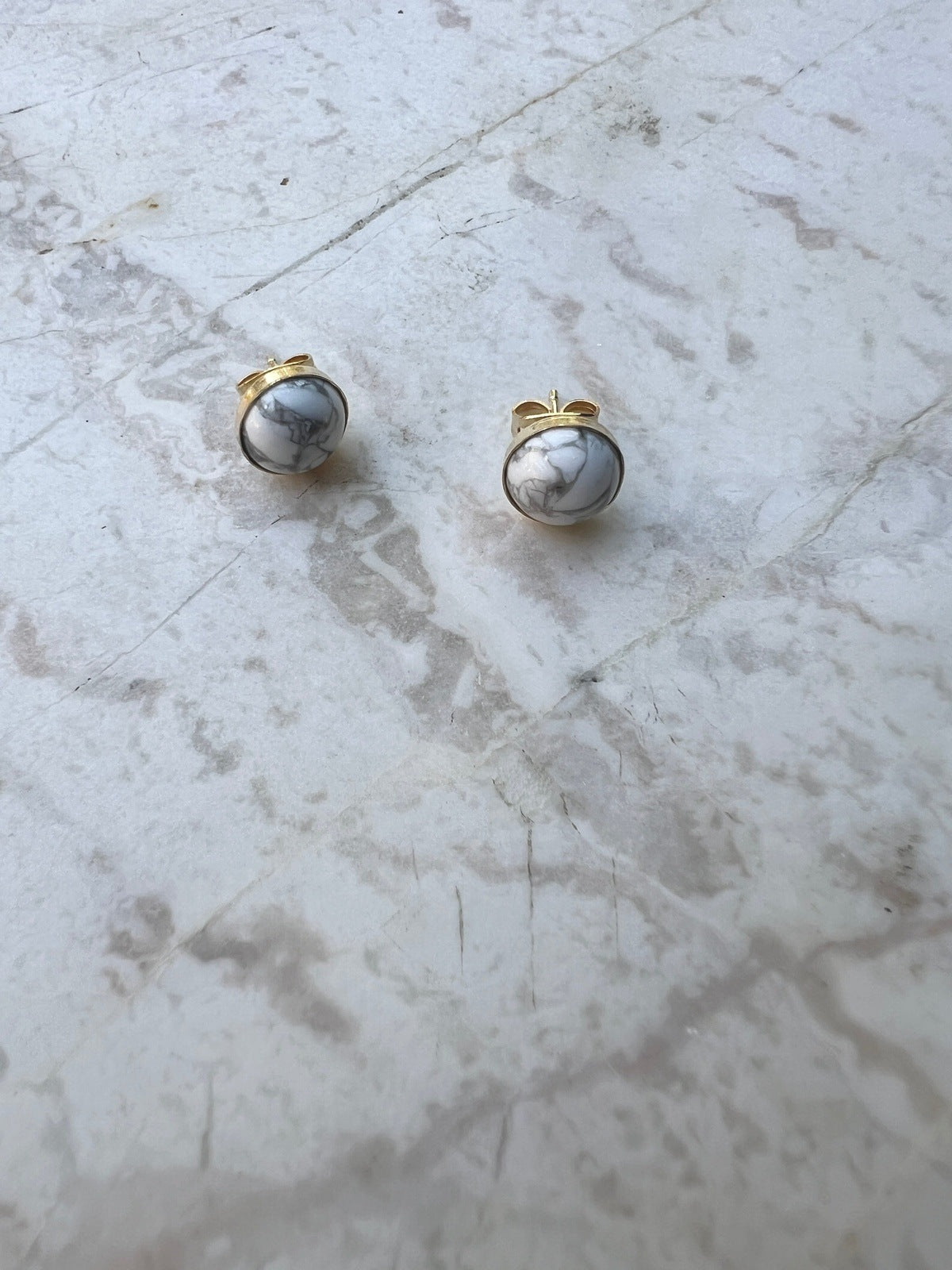 Stone Studs Earrings