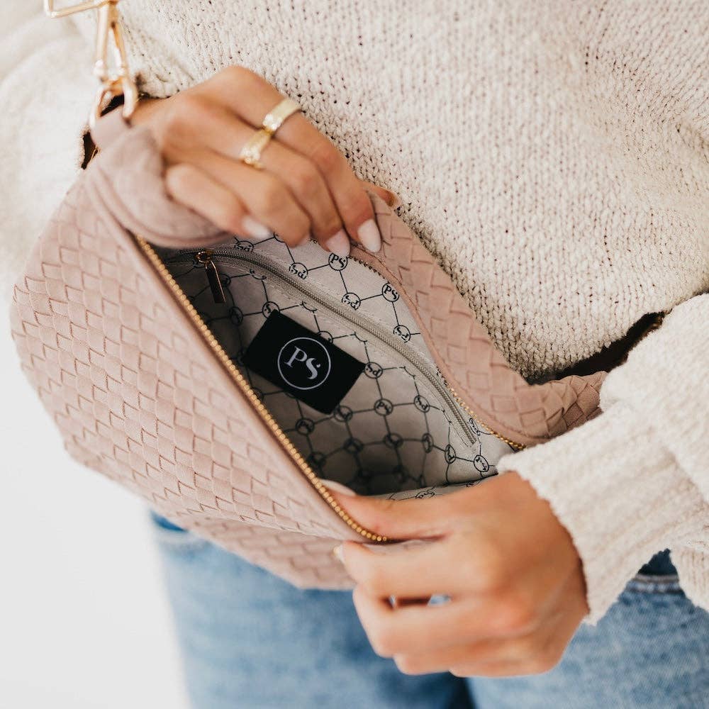 Suede Westlyn Woven Bum Bag Bags + Pouches