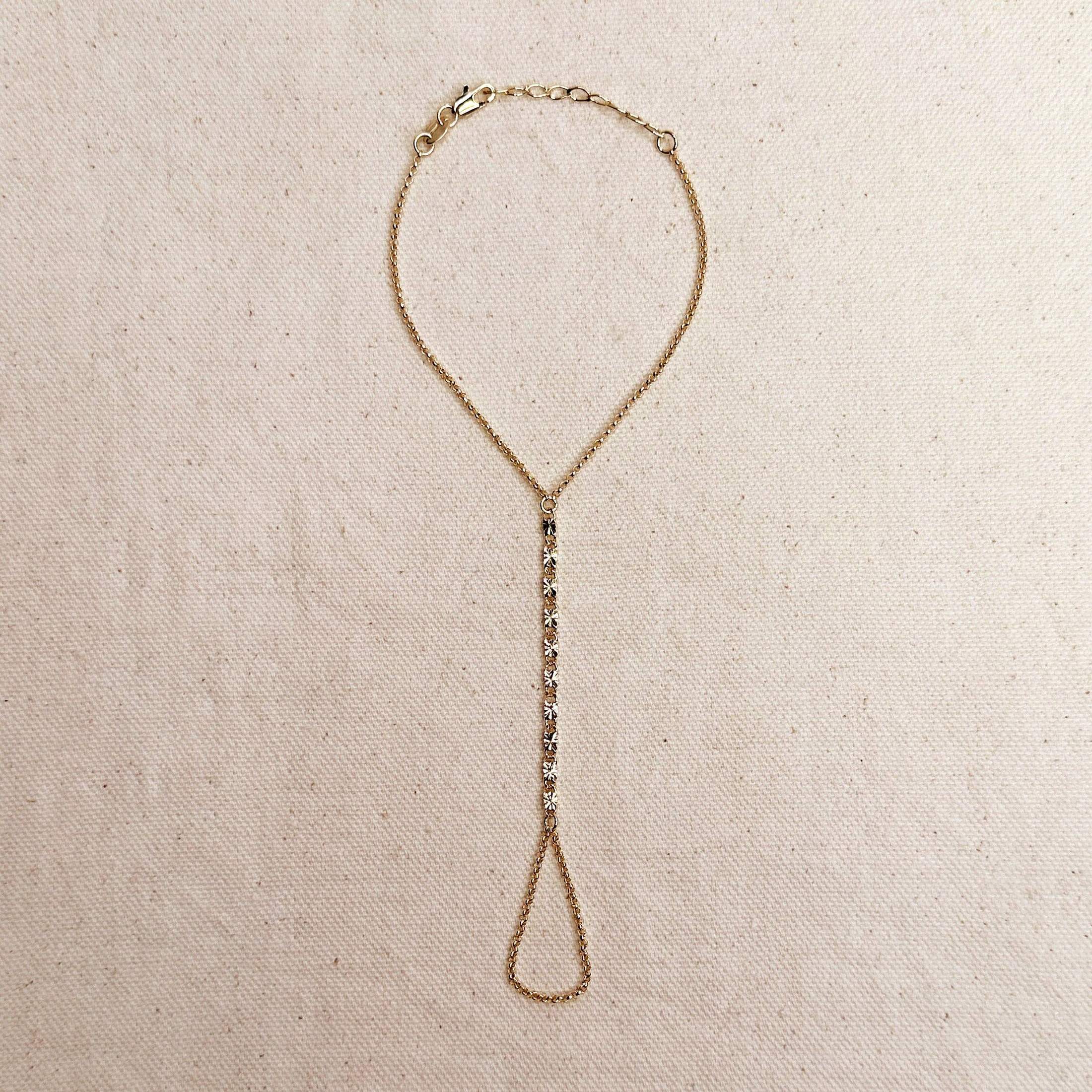 Sunburst Hand Chain Bracelets + Anklets