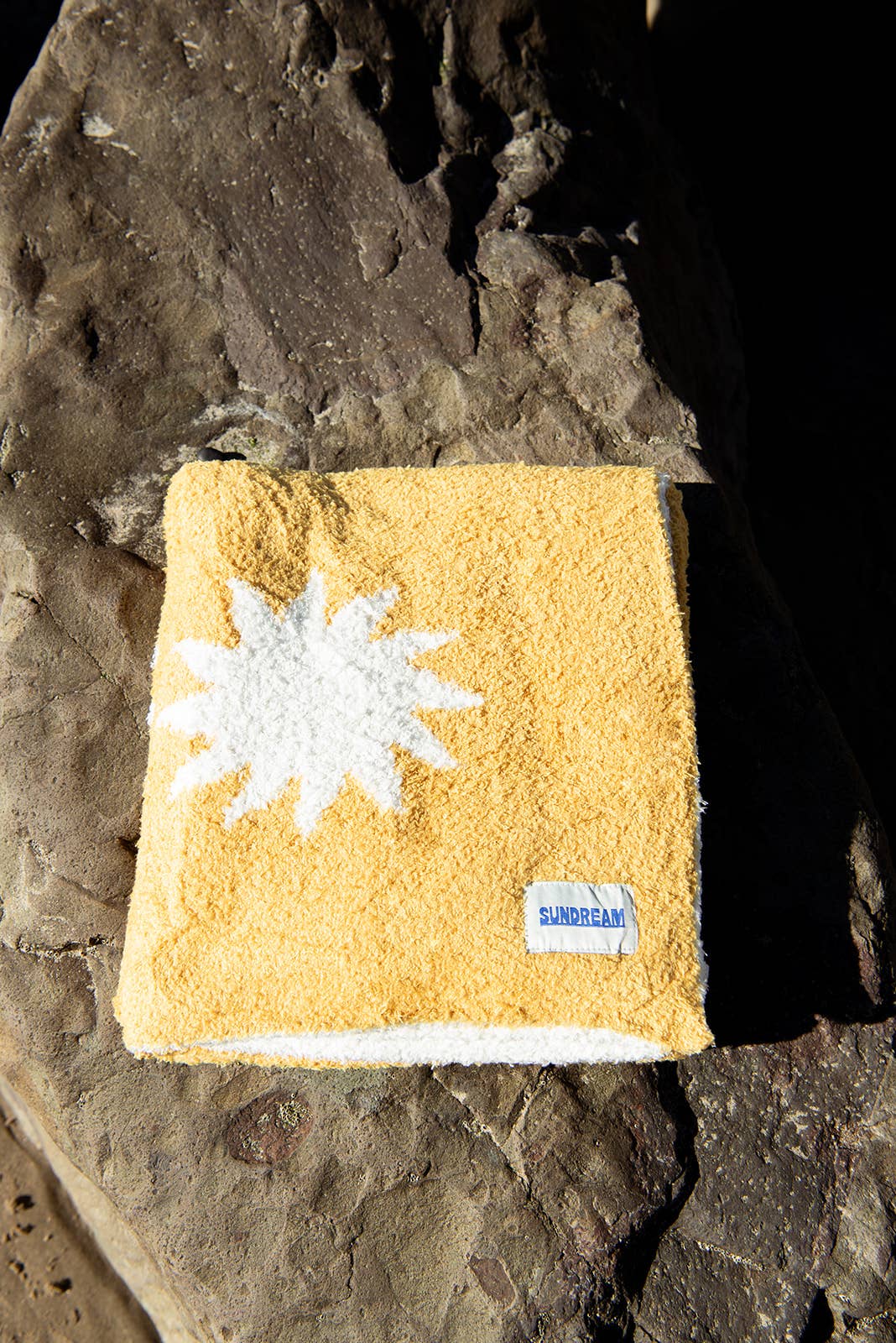 Sundream - Sun Plush Throw - Marigold Yellow 