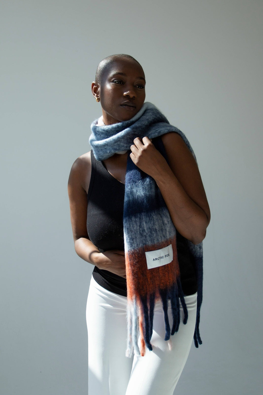The Stockholm Scarf - 100% Recycled - Winter Lagoon Scarves